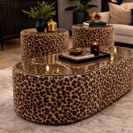 Apollo Bespoke Table Set - Cheetah