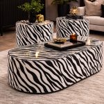 Apollo Bespoke Table Set - Zebra
