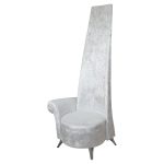 Silver Crush Potenza Chair - Right Arm