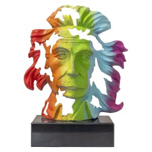 Albert Einstein Bust - Multicoloured
