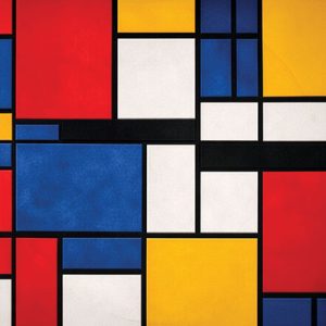 Abstract icon fabric