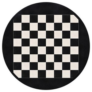 Chess icon fabric