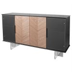 Chevron Display Sideboard