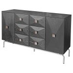 Hudson Black Oak Sideboard
