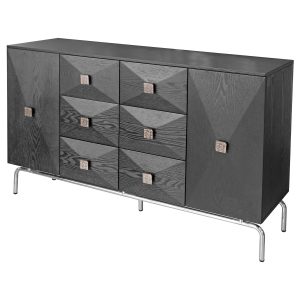 Hudson Black Oak Sideboard