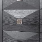 Hudson Black Oak Sideboard - Close Up