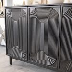 Contour Panel Sideboard - Close Up