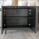 Contour Panel Sideboard - Open