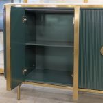 Riviera Fluted Sideboard - Doors Open