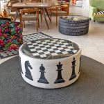 Icon Chessboard Coffee Table in our Showroom