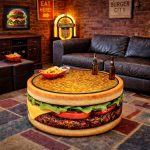 Icon Bespoke Coffee Table - Cheese Burger Design