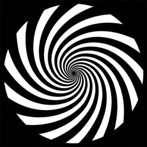 Spiral icon fabric