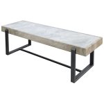 Novara Industrial Style TV Table