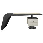 Noir Arc Executive Desk