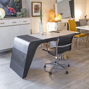 Noir Arc Executive Desk in our Showroom