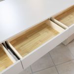 Atelier Arc Desk - Drawers Open