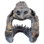 Crocodile Skull Sculpture - Back
