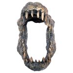 Crocodile Skull Sculpture - Front