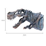 Dinosaur Wall Mounted Sculpture - Dimensions