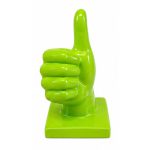 Painted Thumbs Up Hand - Green