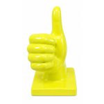 Painted Thumbs Up Hand - Yellow