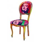 Marilyn Monroe Spoonback Dining Chair