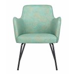 Camden Dining Chair - Black Frame - Front