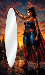 Superhero Illusion Mirror