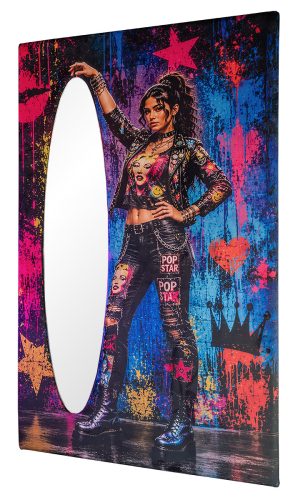 Pop Star Illusion Mirror - Wall Mounted