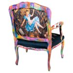 Regence Arm Chair - Alice in Wonderland - Back