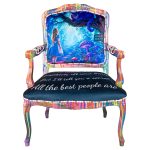 Regence Arm Chair - Alice in Wonderland - Front On