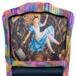 Regence Arm Chair - Alice in Wonderland - Back Design