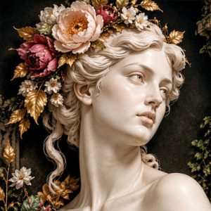 Golden Garden Goddess